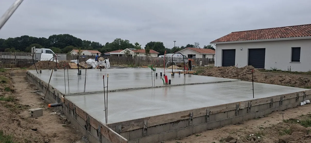 Dalle en béton