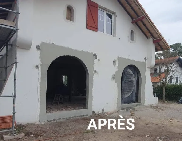 Ouvertures en façade